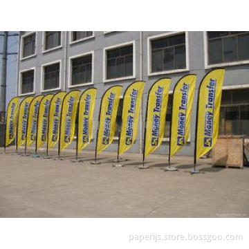waterproof outside Large4 colour Custom Flag Printing , vin